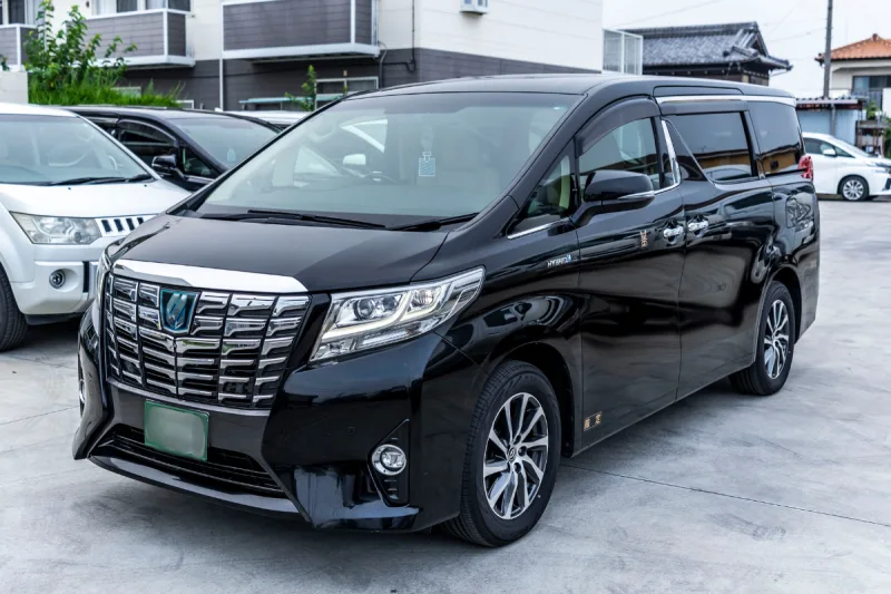 MPV tiện nghi (Alphard hoặc tương đương): tham khảo tối đa 4 hành khách và 4 vali 28 inch.